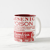 Mok van arseengif (Voorkant rechts)