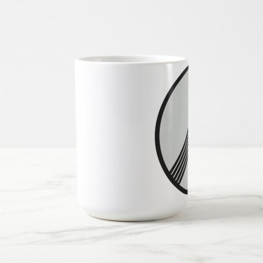 Mok van Autobahn "Geen snelheidsbeperkingen" (Center)