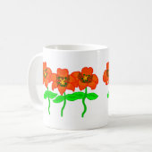 Mok van Beauful Tiger Lilies Coffee (Voorkant links)