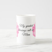 Mok van beenderporselein (Voorkant)