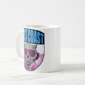 Mok van beestkust (Voorkant links)