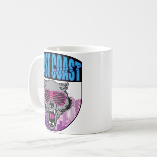 Mok van beestkust (Voorkant links)