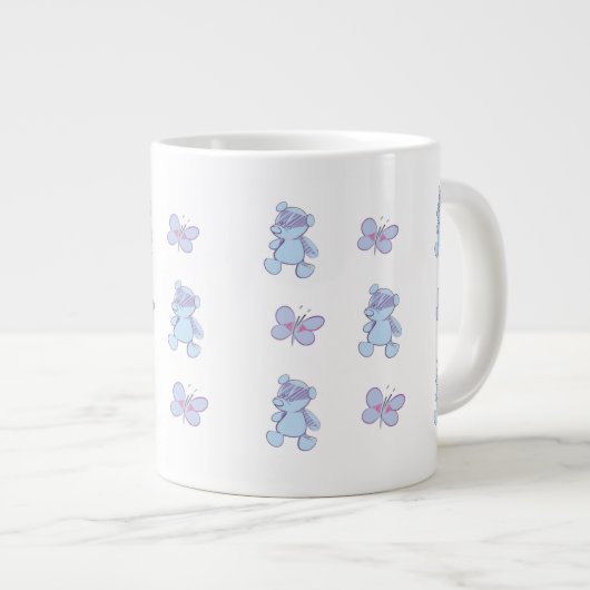 Mok van beren en vlinders (Voorkant rechts)