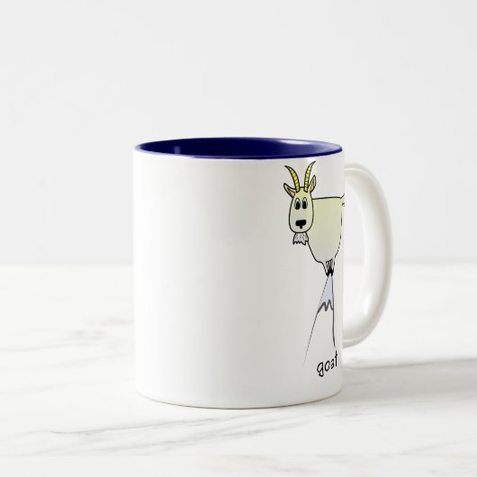 Mok van berggeit (Voorkant rechts)