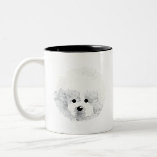 Mok van Bichon Frise dog Coffee