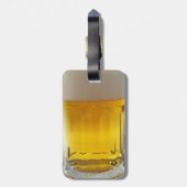 Mok van bier bagagelabel (Achterkant verticaal)