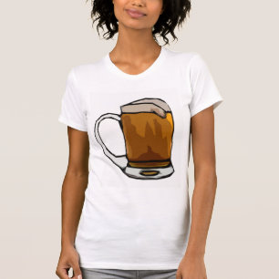 Mok van bier Caricature T-shirt