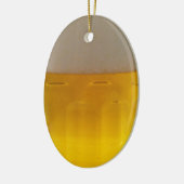 Mok van bier keramisch ornament (Links)