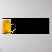 Mok van bier Panoramisch Poster Afdrukken (Voorkant)