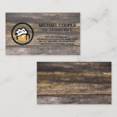 Mok van bierglas | brouwerij visitekaartje (Voorkant / Achterkant)