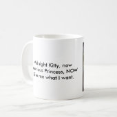 Mok van Black Cat Haiku (Voorkant links)