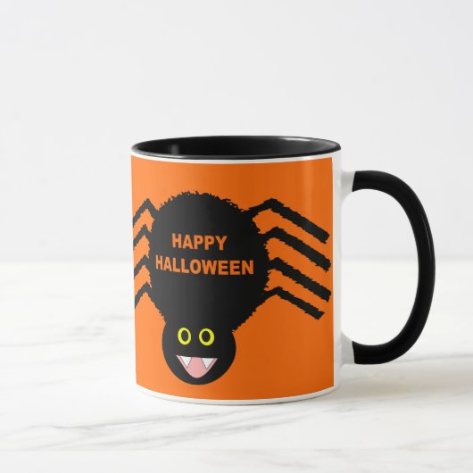 Mok van Black Spider Halloween (Rechts)