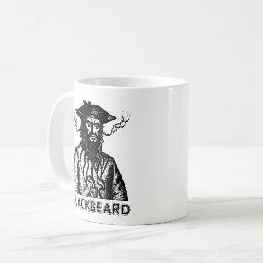 Mok van Blackbeard Coffee (Voorkant links)
