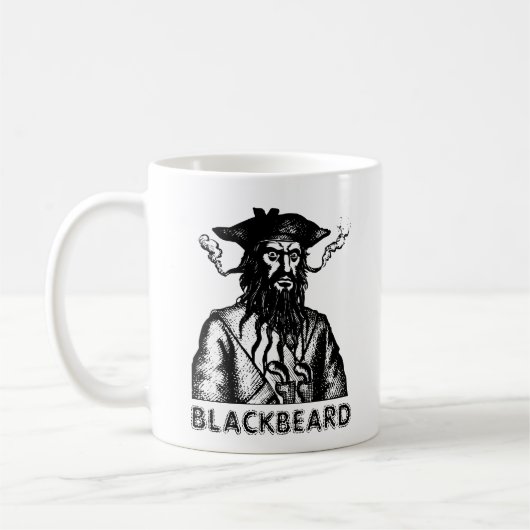 Mok van Blackbeard Coffee (Links)