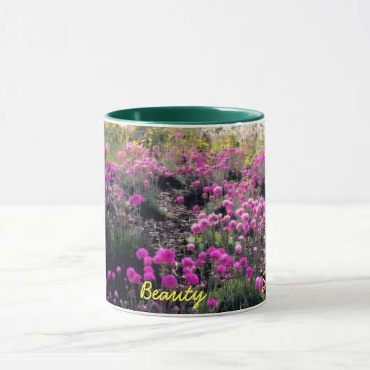 Mok van bloemen (Midden)