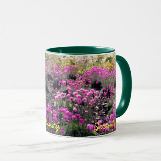 Mok van bloemen (Voorkant rechts)