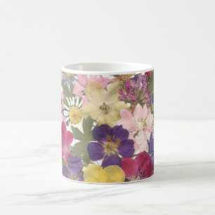 Mok van bloemen