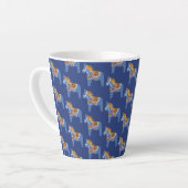 Mok van Blue Horse Latte (Linkerhoek)