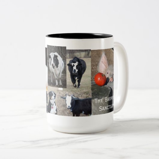 mok van boerderij dierlijke koffie (Voorkant rechts)