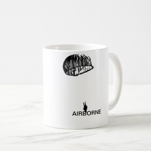 Mok van boordkoffie (Voorkant rechts)