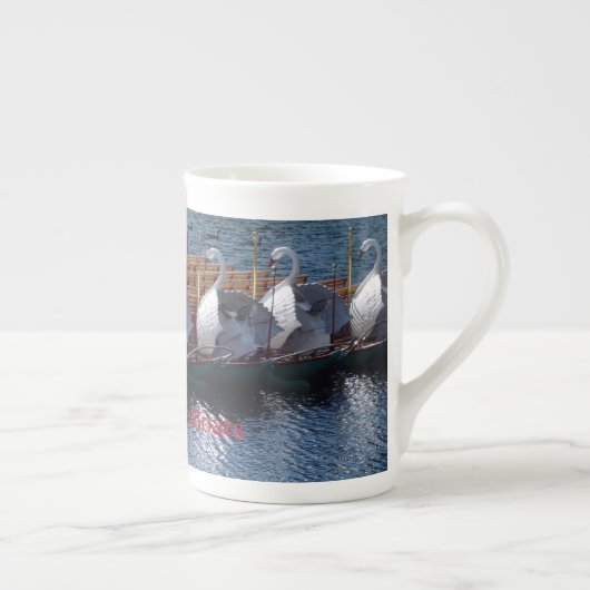 Mok van Boston Swan Boats (Rechts)