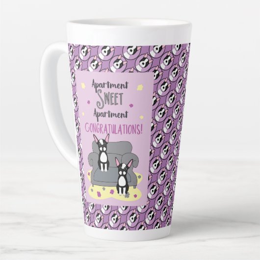 Mok van Boston Terrier Apartement Sweet Asection (Linkerhoek)