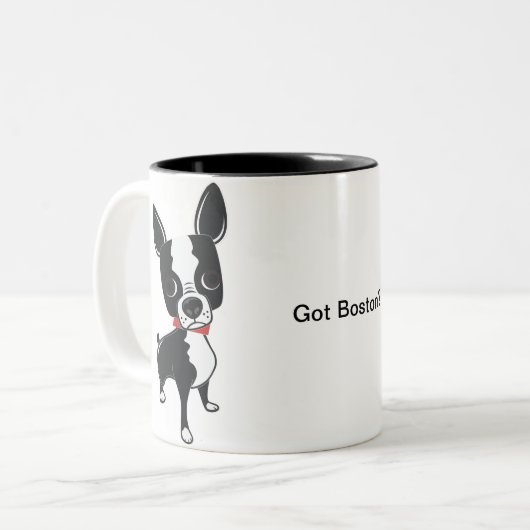 Mok van Boston Terrier - Heb je Boston? (Voorkant links)