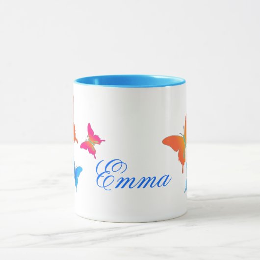 Mok van botervlieskoffie (Midden)