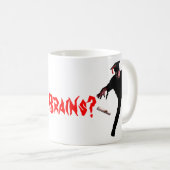 Mok van Brains Zombie (Voorkant rechts)