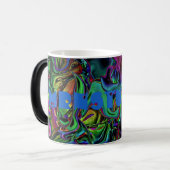 Mok van brainsmeltkoffie (Voorkant links)