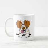 Mok van British Brittany Spaniel Cartoon Dog (Links)