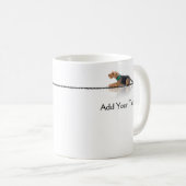 Mok van Brown and Black Welsh Terrier (Voorkant rechts)