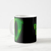 Mok van buitenaardse koffie (Voorkant links)