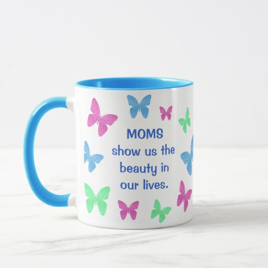 Mok van Butterfly Jewels Moederdag (Links)