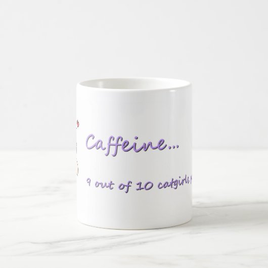 Mok van cafeïne Kat (Center)