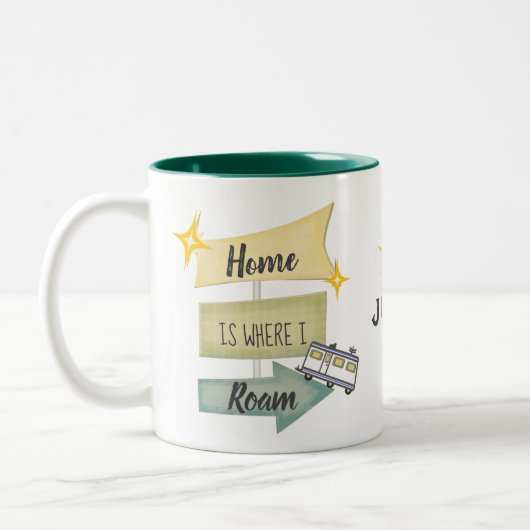 Mok van Camper/RV Lifestyle Coffee (Links)