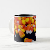 Mok van Candy Corn (zwart binnenin), gemorst (Voorkant links)