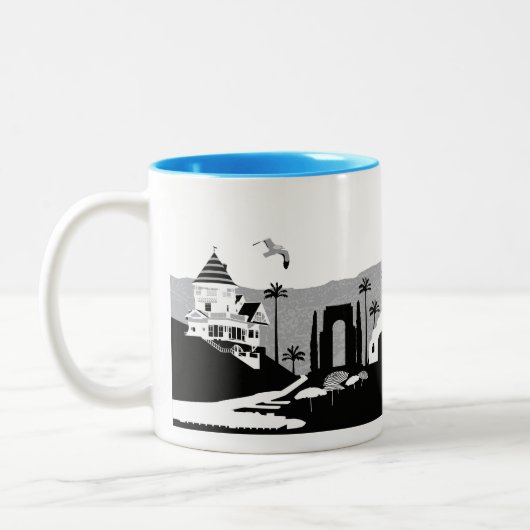 Mok van Catalina Island Souvenir (Links)