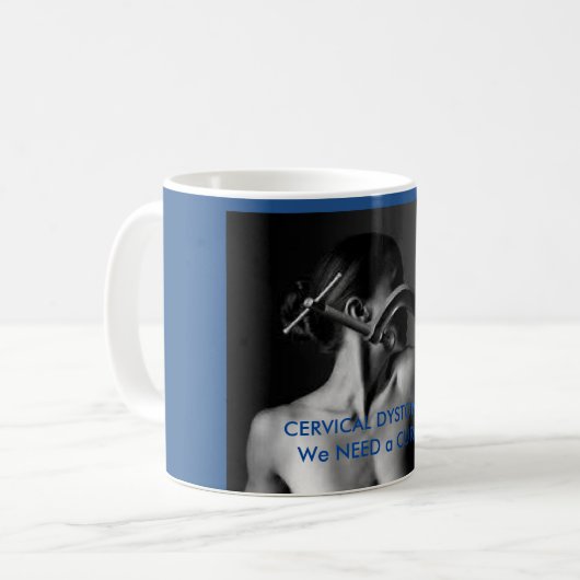 Mok van cervicale dystonie (Voorkant links)