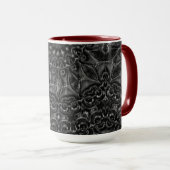 Mok van Charcoal Mandala Coffee (Voorkant rechts)