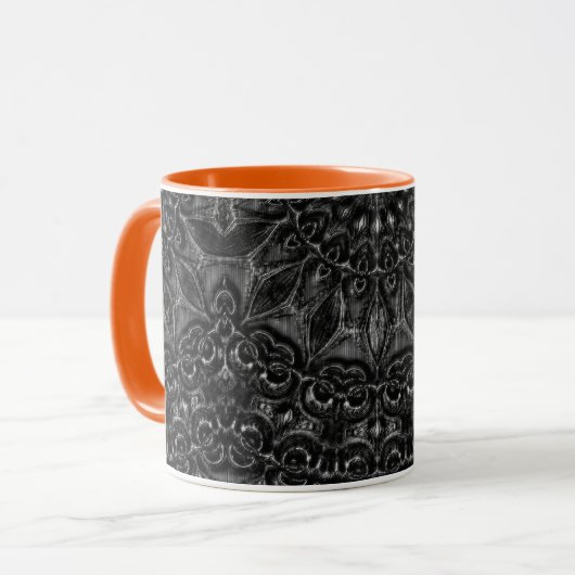 Mok van Charcoal Mandala Coffee (Voorkant links)