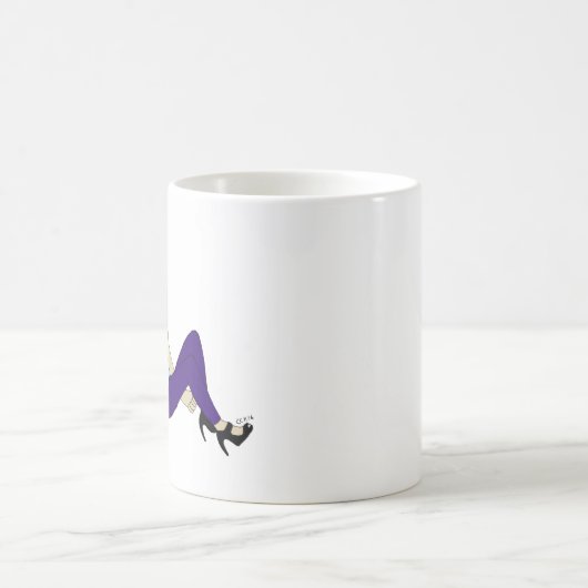 mok van chibi foxy girl koffie (Center)