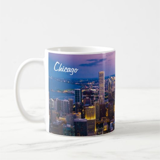 Mok van Chicago Cityscape (Links)
