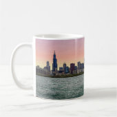Mok van Chicago Skyline Painterly Coffee (Links)