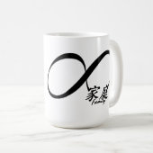 Mok van Chinese Forever Family Coffee (Voorkant rechts)