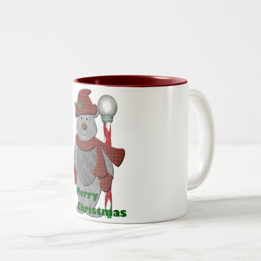 mok van chistmas - koffie (Voorkant rechts)