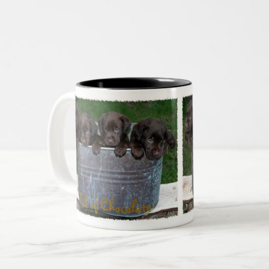 Mok van chocolade (Voorkant links)