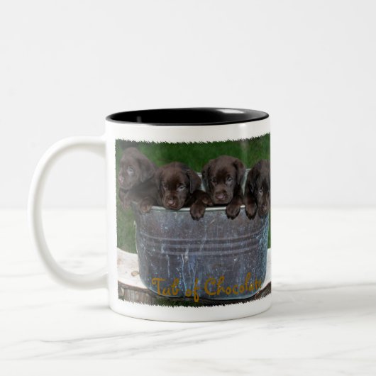 Mok van chocolade (Links)