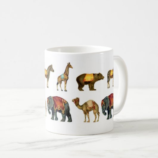 Mok van  circusdieren (Voorkant rechts)