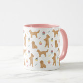 mok van cockapoenen en Cupcakes (Voorkant rechts)